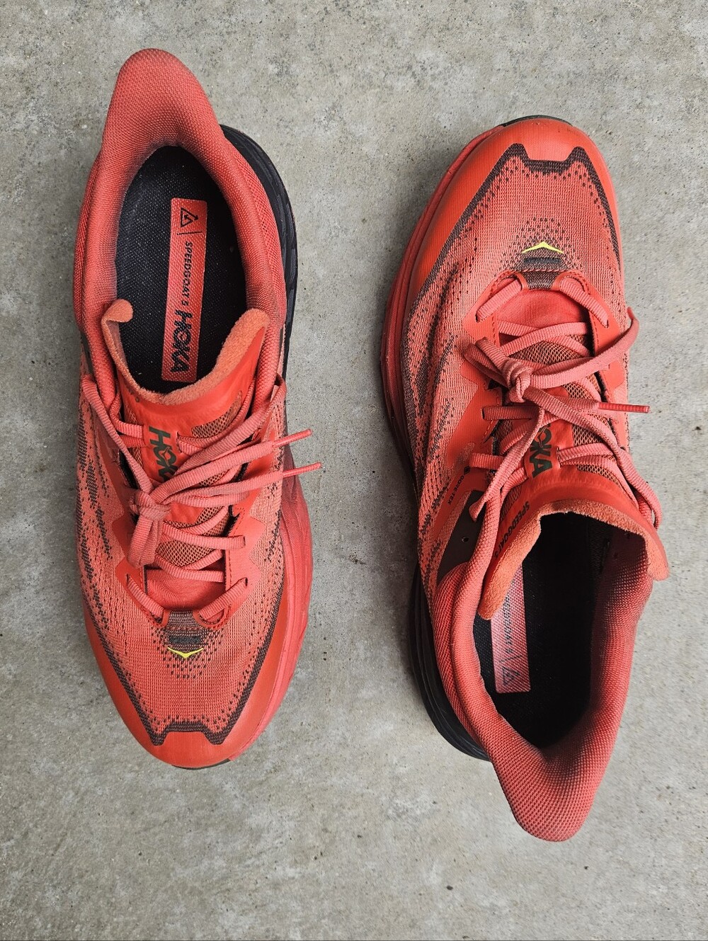 Men's HOKA Trail Running Shoes, sz 12 - Picture 12 of 12